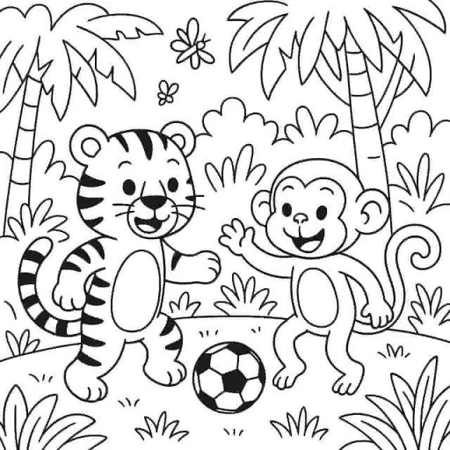 Seorang putri duyung yang tenang duduk di atas batu di tepi laut.