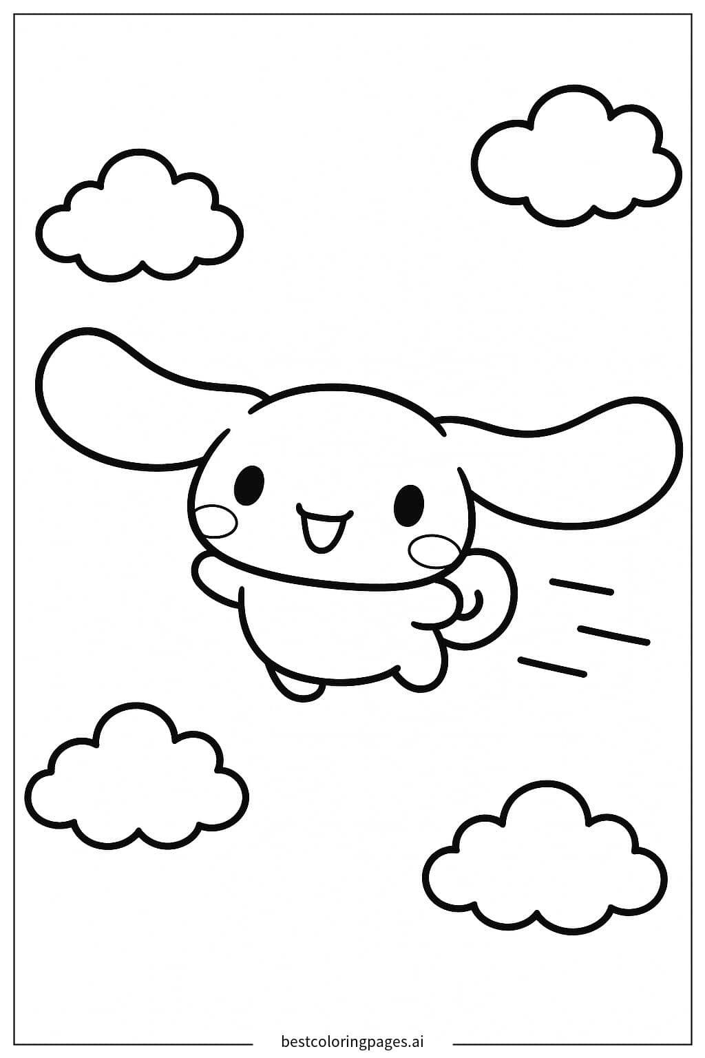 ภาพระบายสี ซินนาโมโรลบินได้