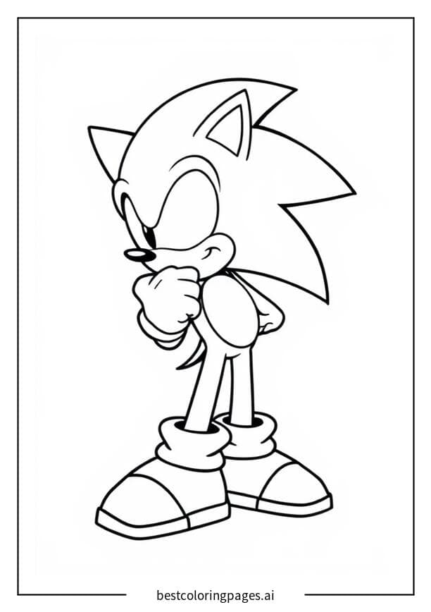 Sonic đang suy nghĩ