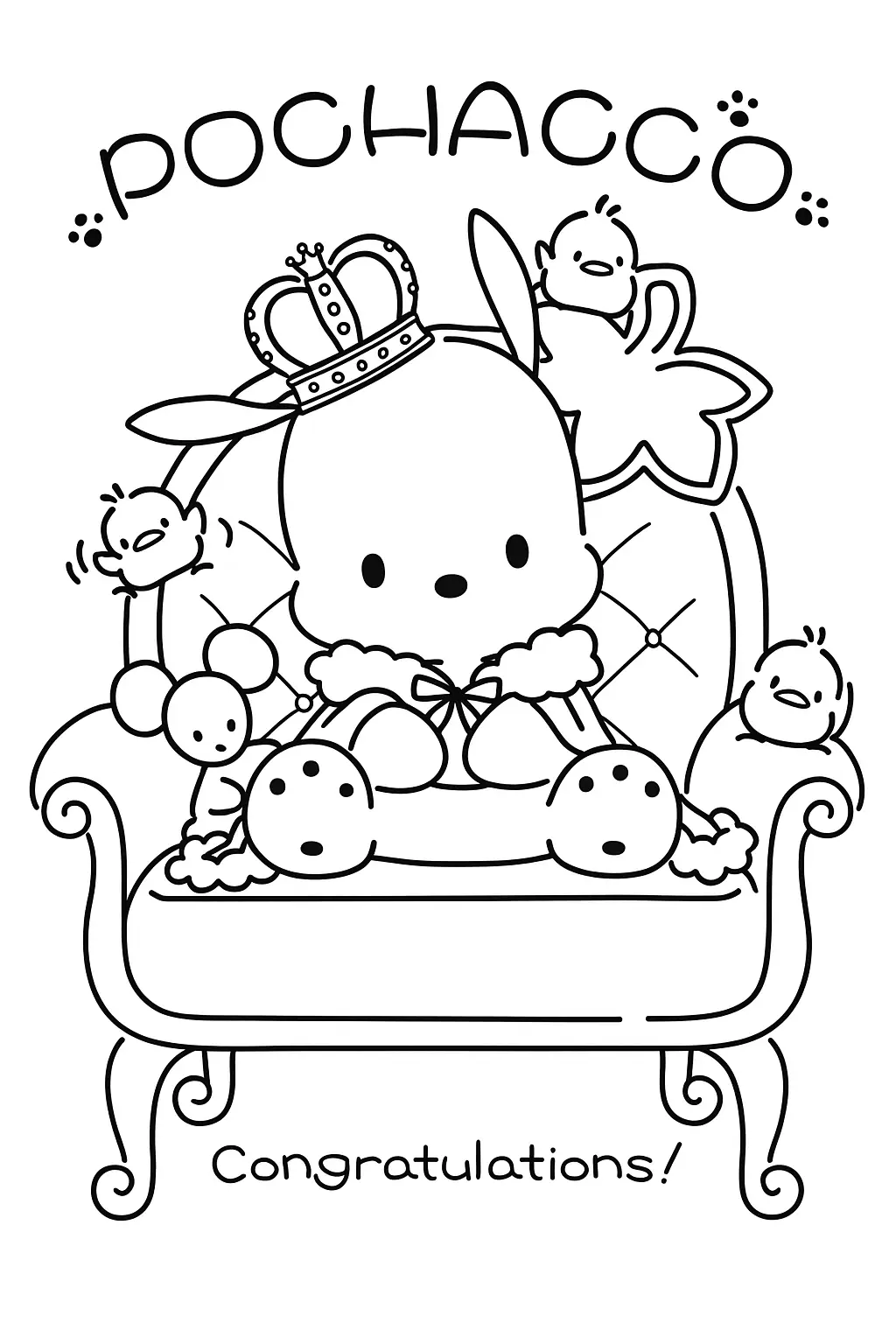 포차코 색칠공부