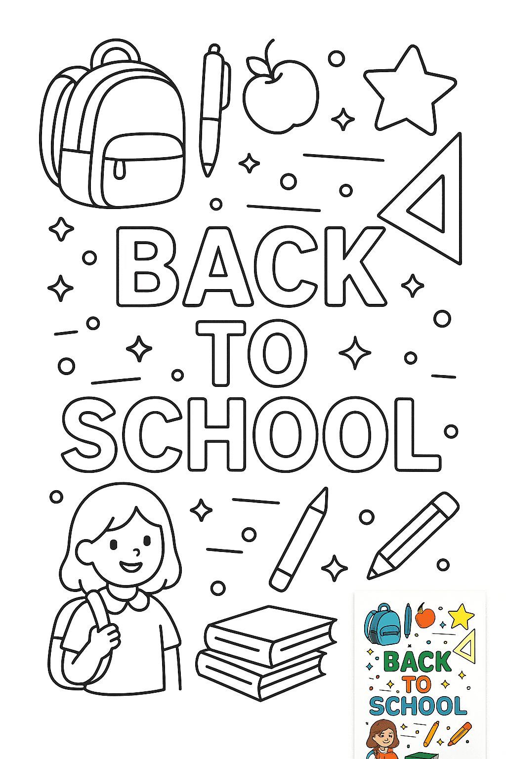 Back to School Coloring Pages