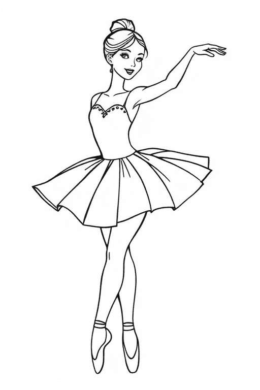 ภาพระบายสี บัลเลต์