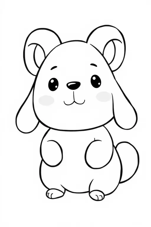 시나모롤 색칠공부