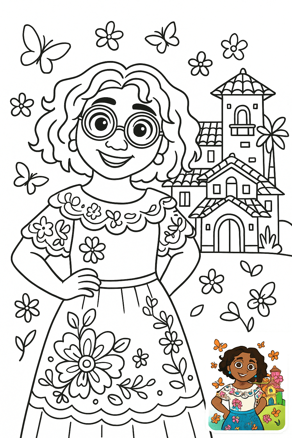 엔칸토 색칠공부