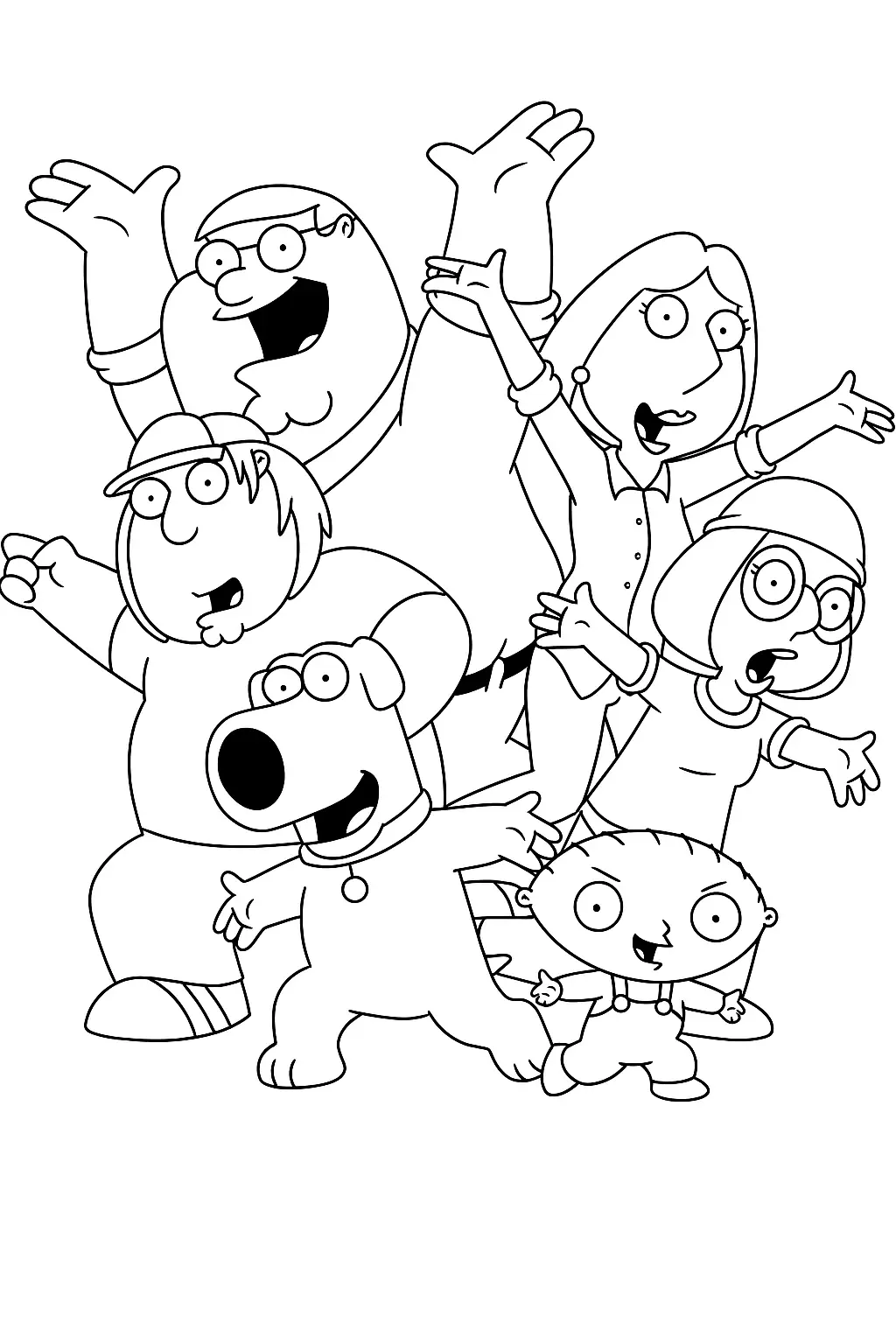 Family Guy Coloring Pages