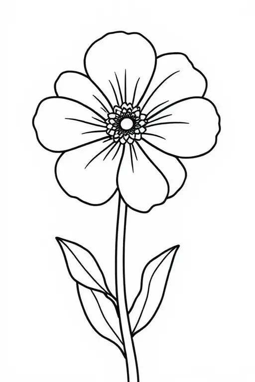 Coloriage fleurs