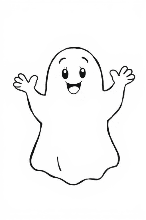 유령 색칠공부