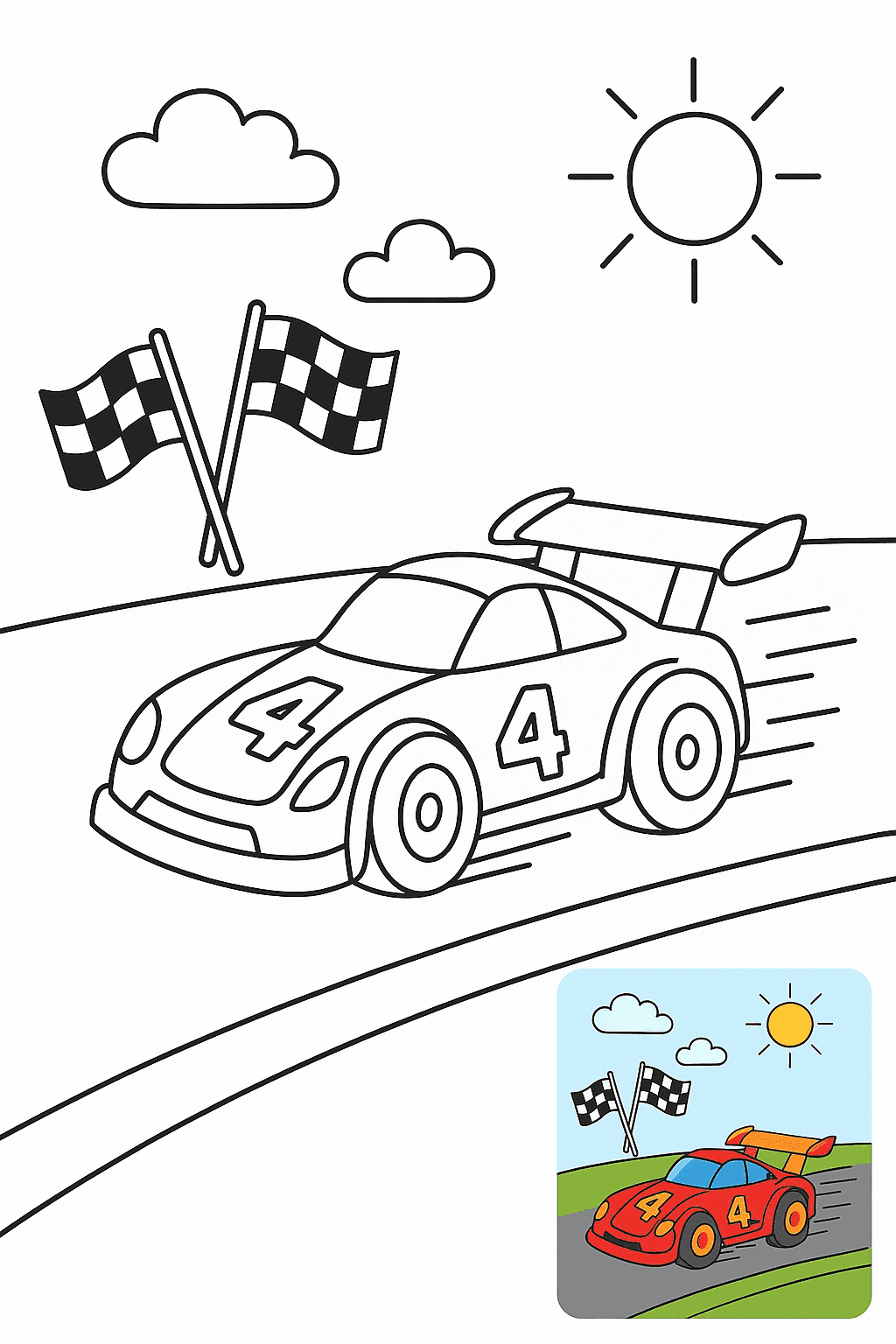 Гоночная машина