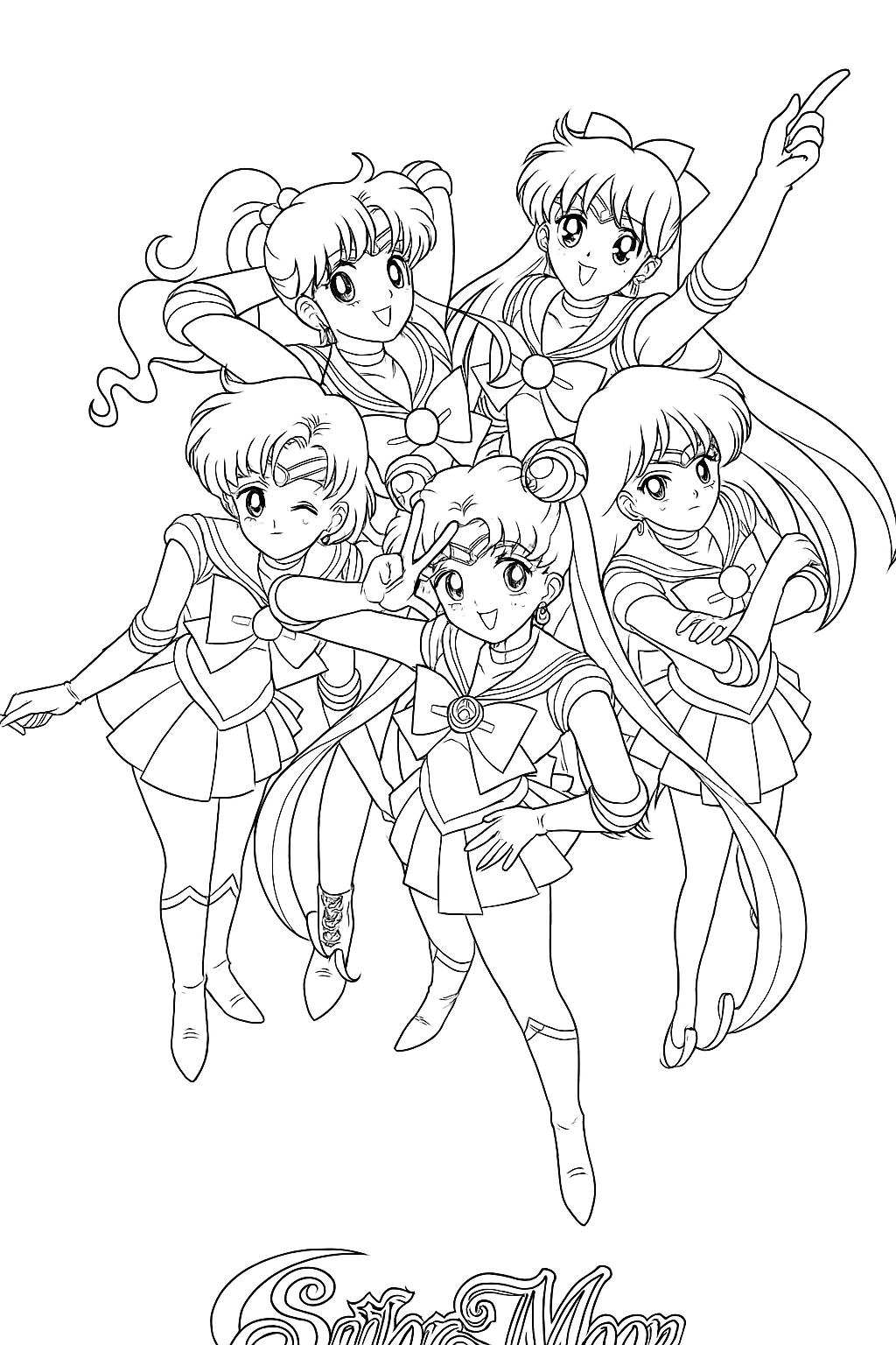 세일러 문 색칠공부