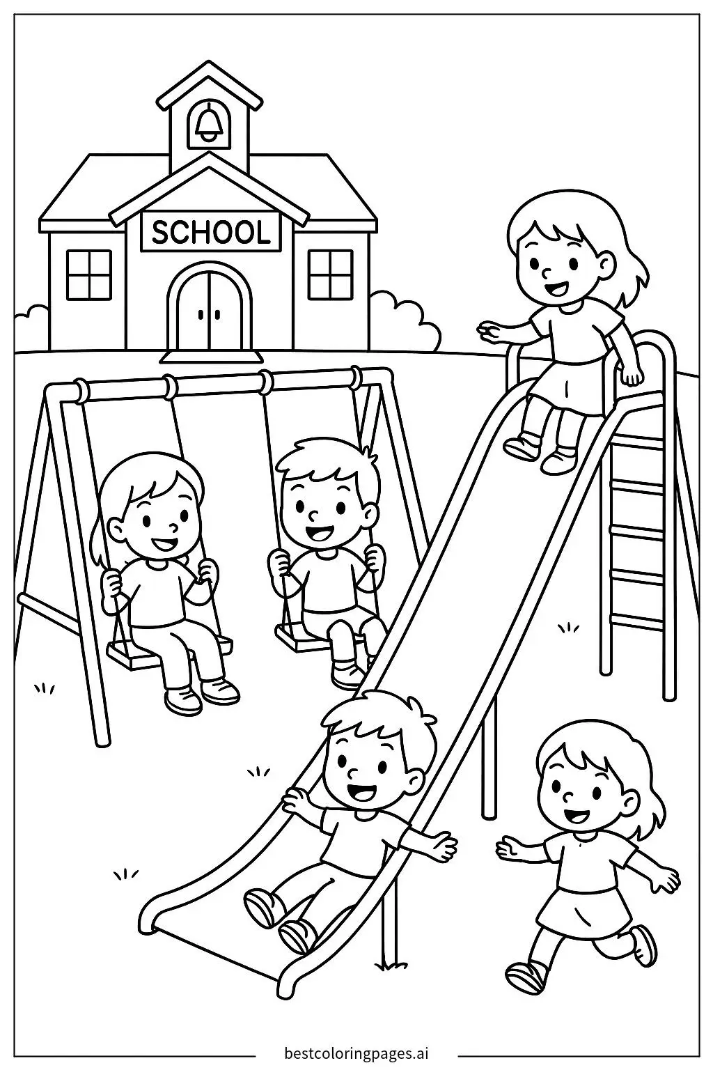 School Coloring Pages